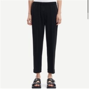 Samsoe Samsoe L Hoys trousers black pants 0065 
Recycled extra small large